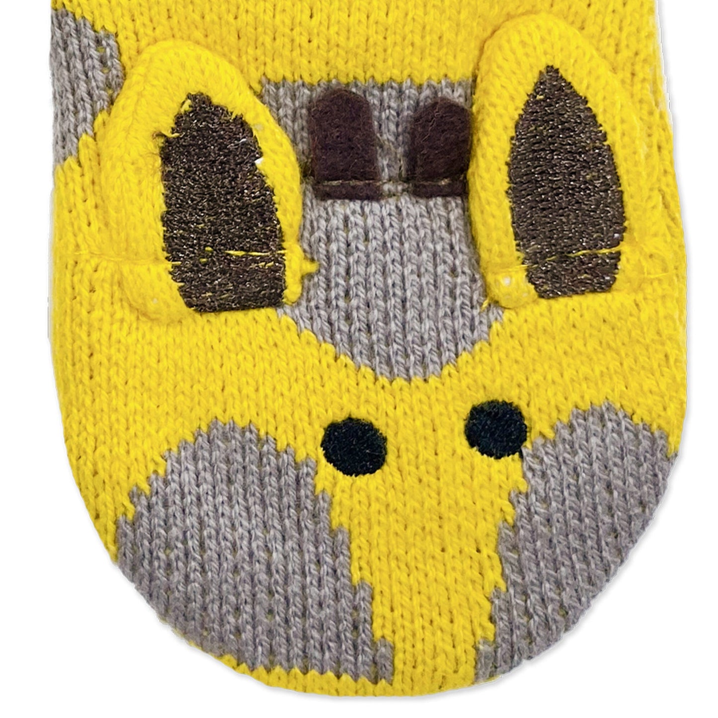 ZOOCCHINI - BabyToddler Knit Mittens Jaime Giraffe