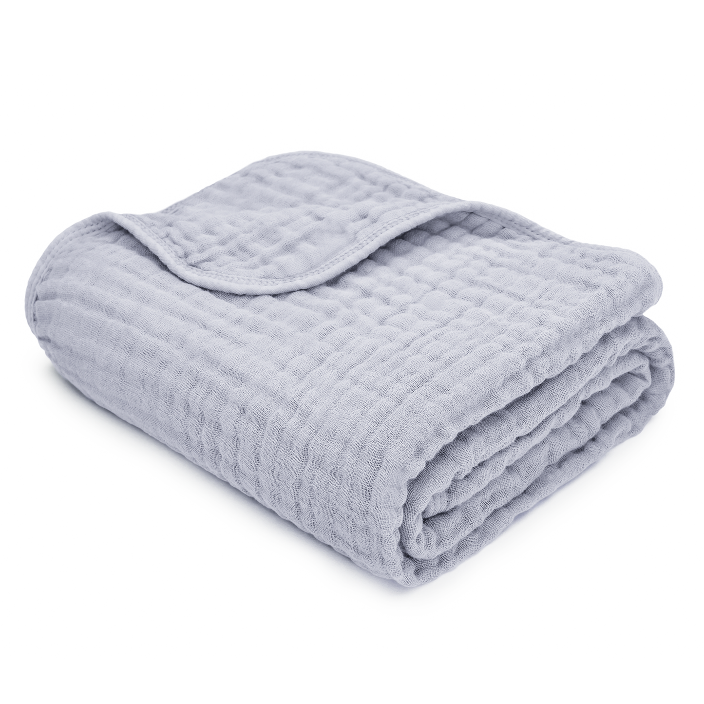 Comfy Cubs - Baby Muslin Cotton Blankets By Comfy Cubs: Slate Grey