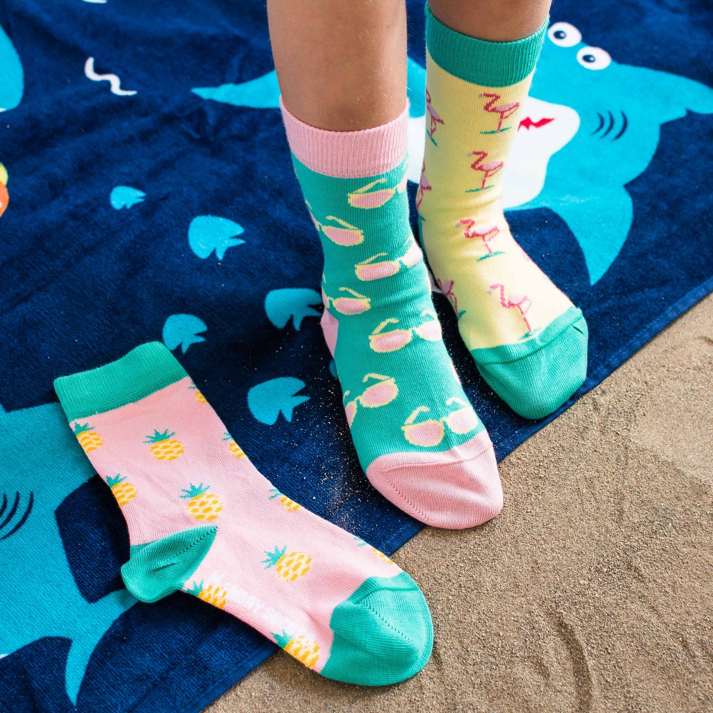 Friday Sock Co. - Kid’s Socks | Flamingos, Pineapples & Sunglasses