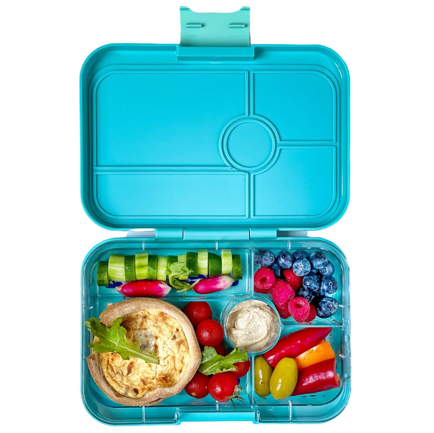 Yumbox - Leakproof Tapas Bento Box (Antibes Blue) - 5 Compartment