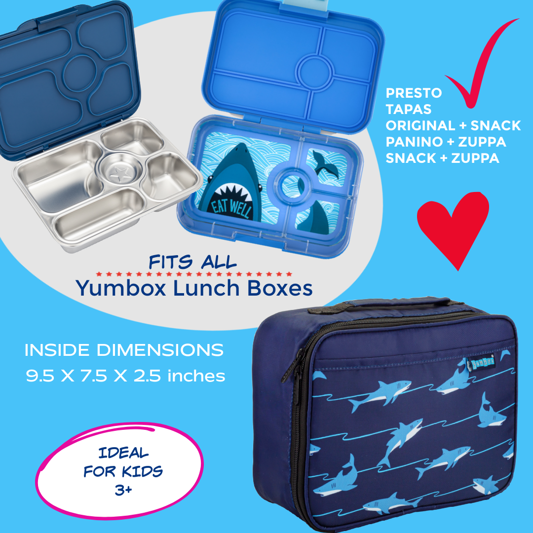 Yumbox - Classic Lunch Bag - Atlantic Shark