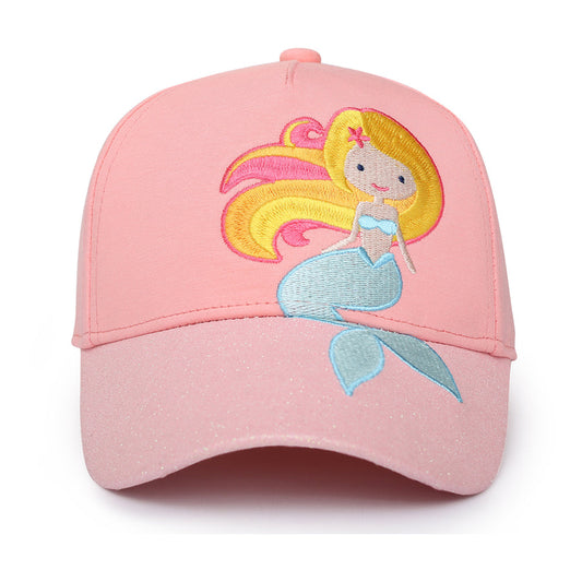 Flapjackkids - Kids Upf50+ Ball Cap - Mermaid