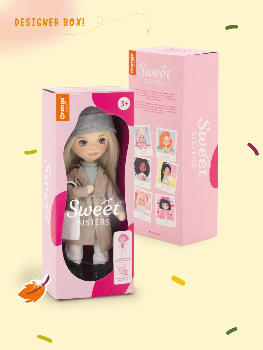 Orange Toys - Mia Doll With A Beige Trench-32cm