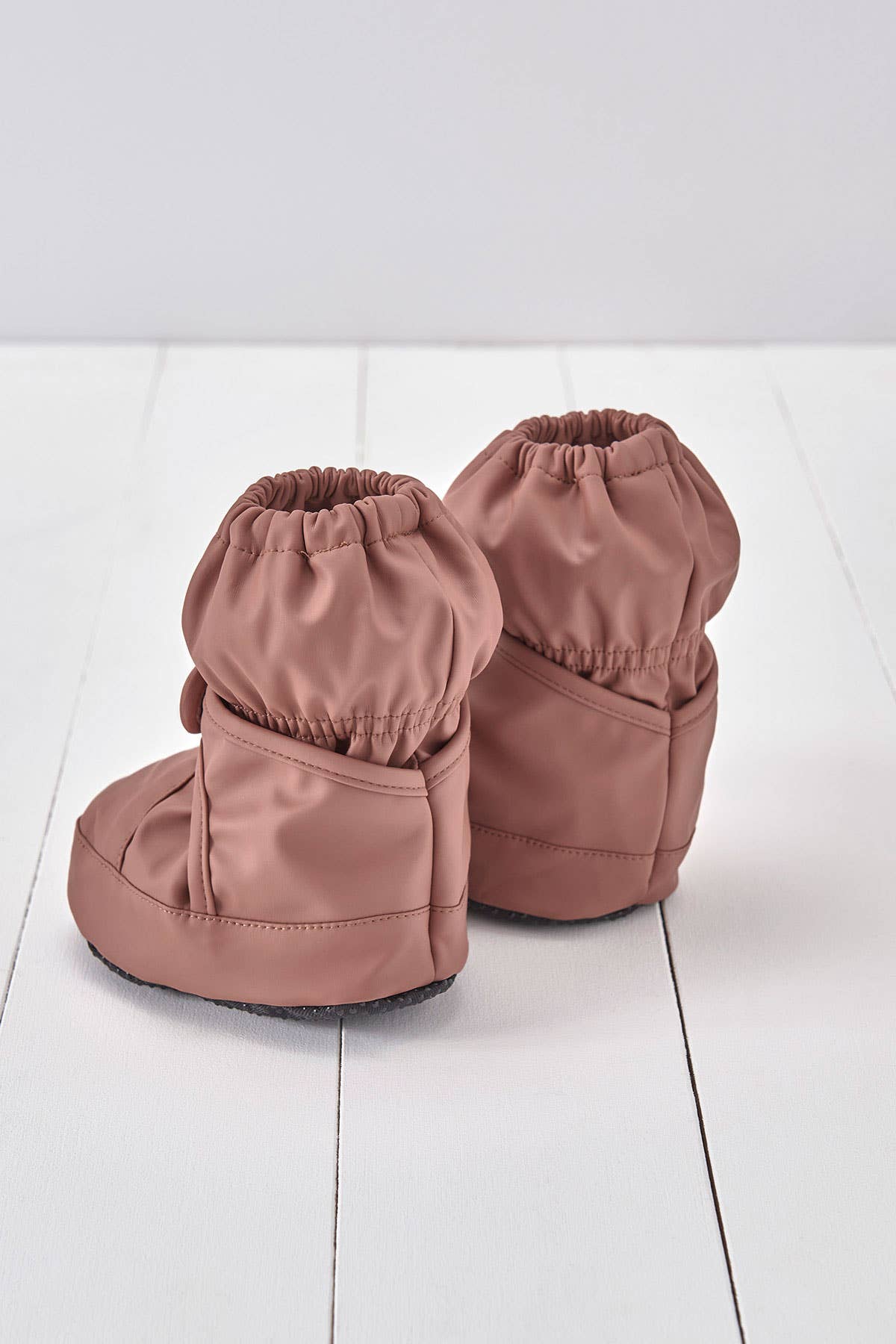 Grass & Air Mini Adventure Pu Bootie - Rose