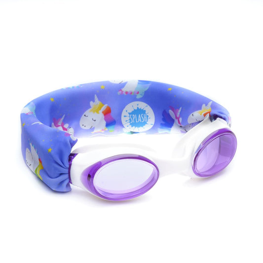 Splash Place Swim Goggles - Rainbow Unicorn