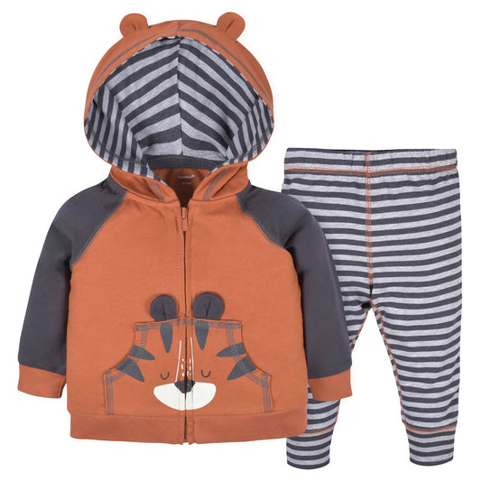 Gerber - 2-Piece Tiger Hoodie & Joggers Set