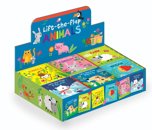 Robert Frederick - Lift-The-Flap Animals Mini Board Books