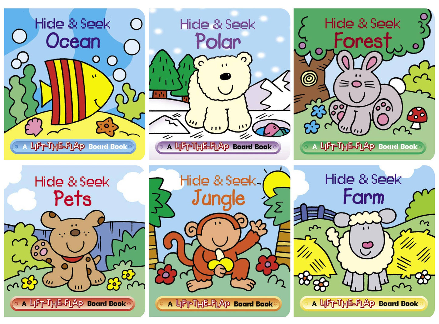 Robert Frederick  - Hide And Seek Mini Lift-The-Flap Board Books