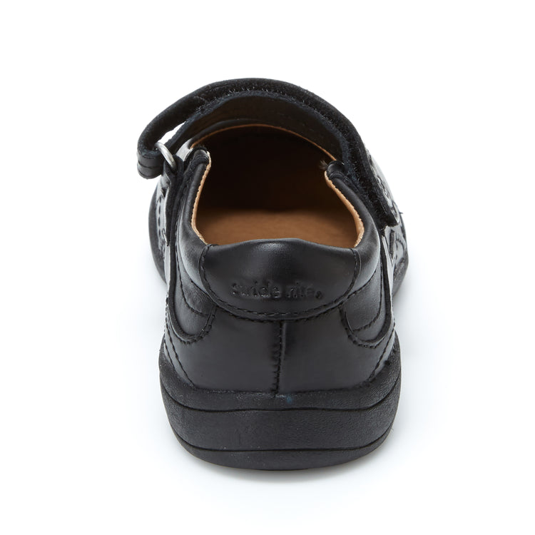 Stride Rite Medium Width Claire Black Uniform Shoes