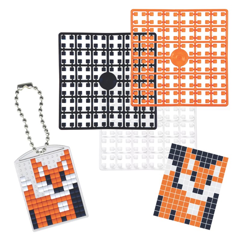 Pixelhobby - Medallion Keyring Starter Set - Fox