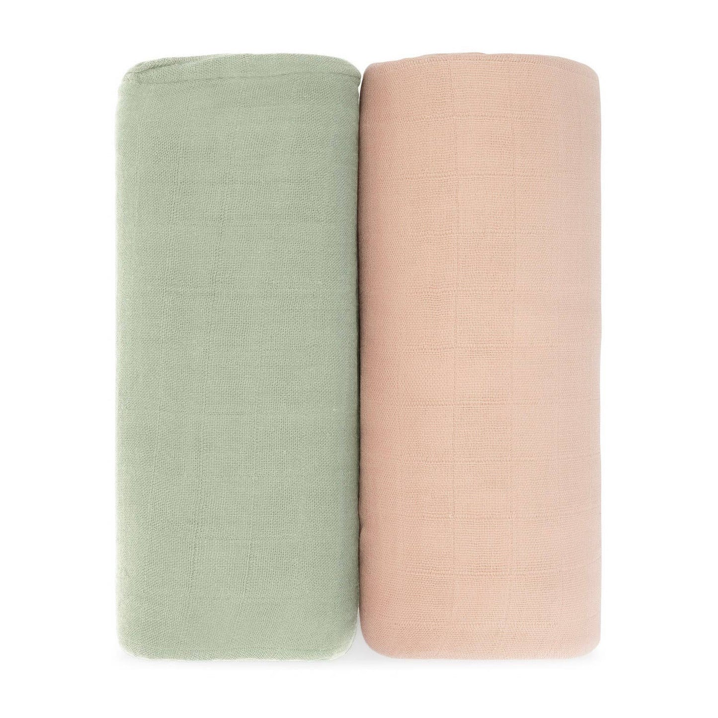 Comfy Cubs - Baby Muslin Swaddle Blankets,  Pack Of 1 & 2 By Comfy Cubs: Pack Of 1 / Blush Sun