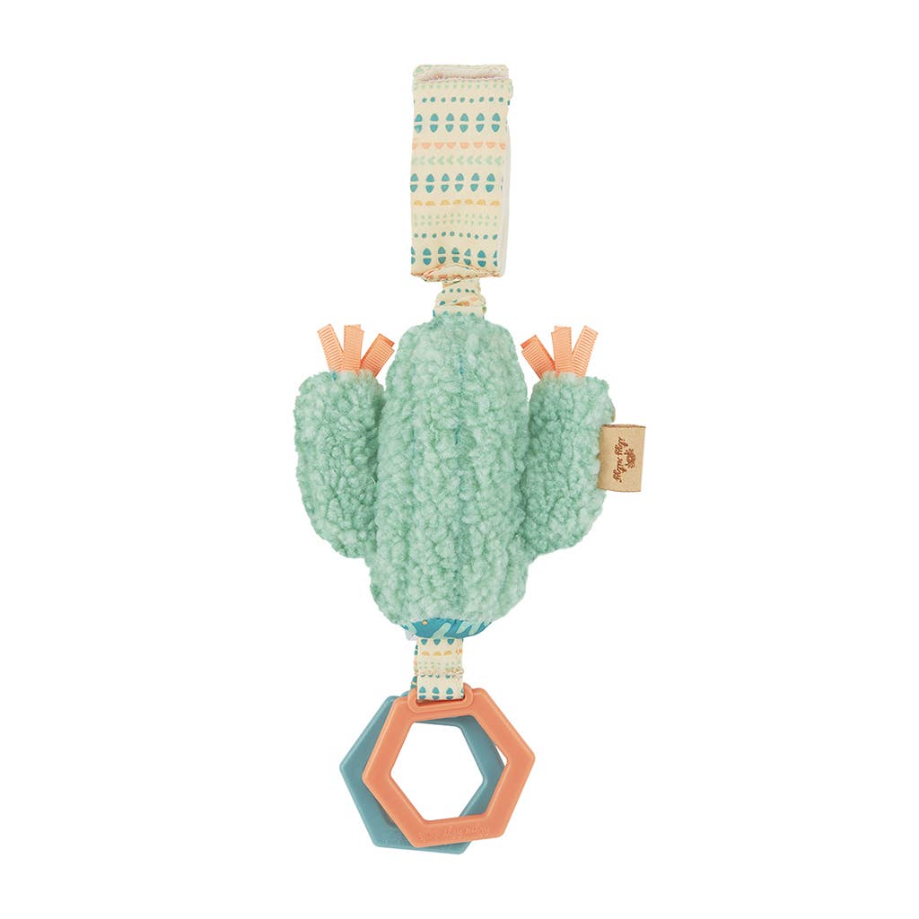 Itzy Ritzy - Itzy Friends Ritzy Jingle™ Attachable Travel Toy: Cactus