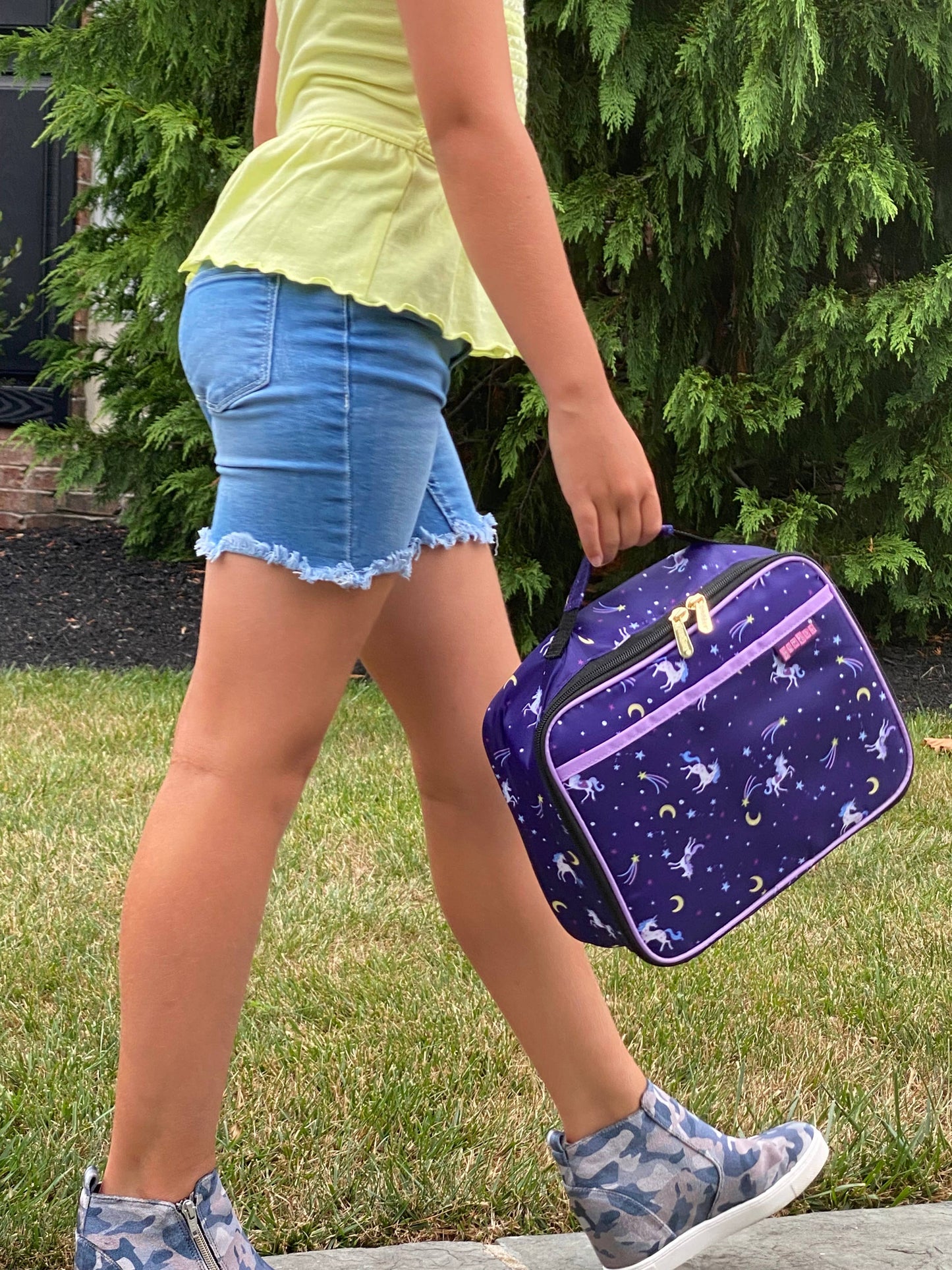 Yumbox - Classic Lunch Bag - Unicorn Purple