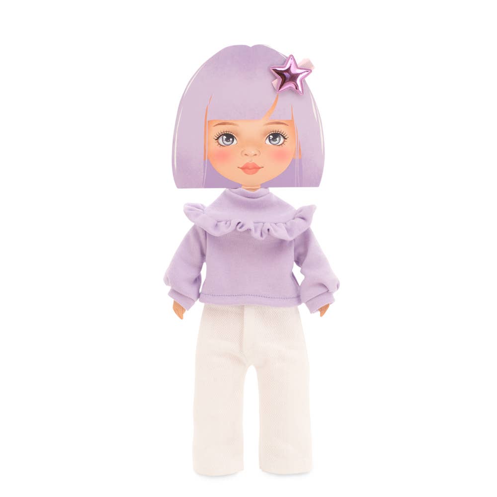 Orange Toys - Clothing Set: Purple Jersey 28cm