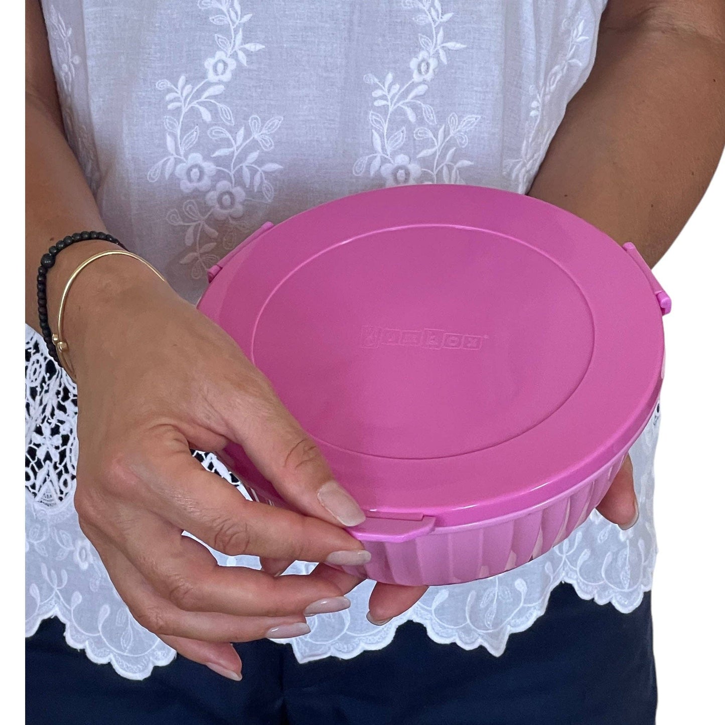 Yumbox - Poke Bowl with 3 Part Divider - Guava Pink