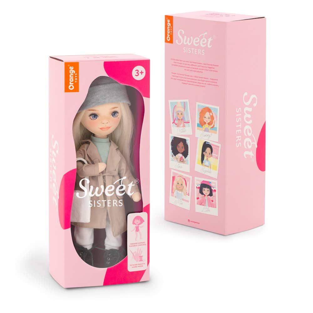 Orange Toys - Mia Doll With A Beige Trench-32cm