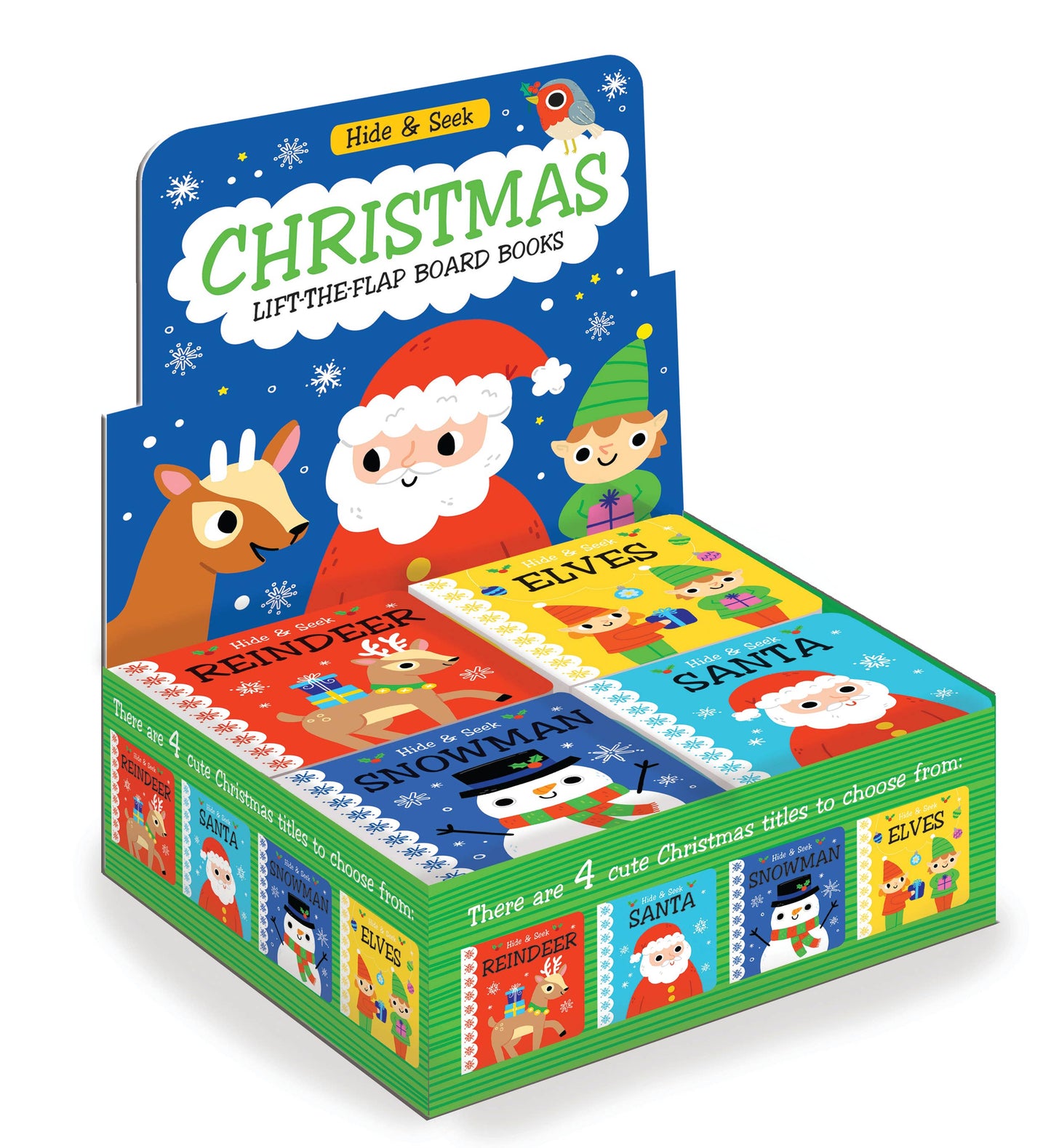 Robert Frederick - Christmas Hide & Seek Lift-the-Flap Mini Board Books