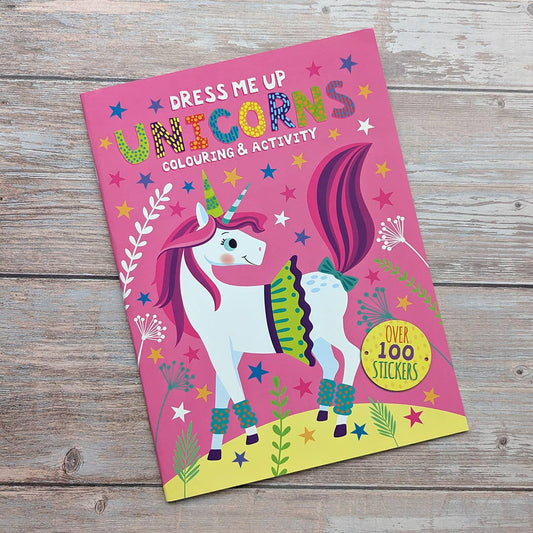 Robert Frederick  - Dress Me Up Colouring And Activity Book - Unicorns