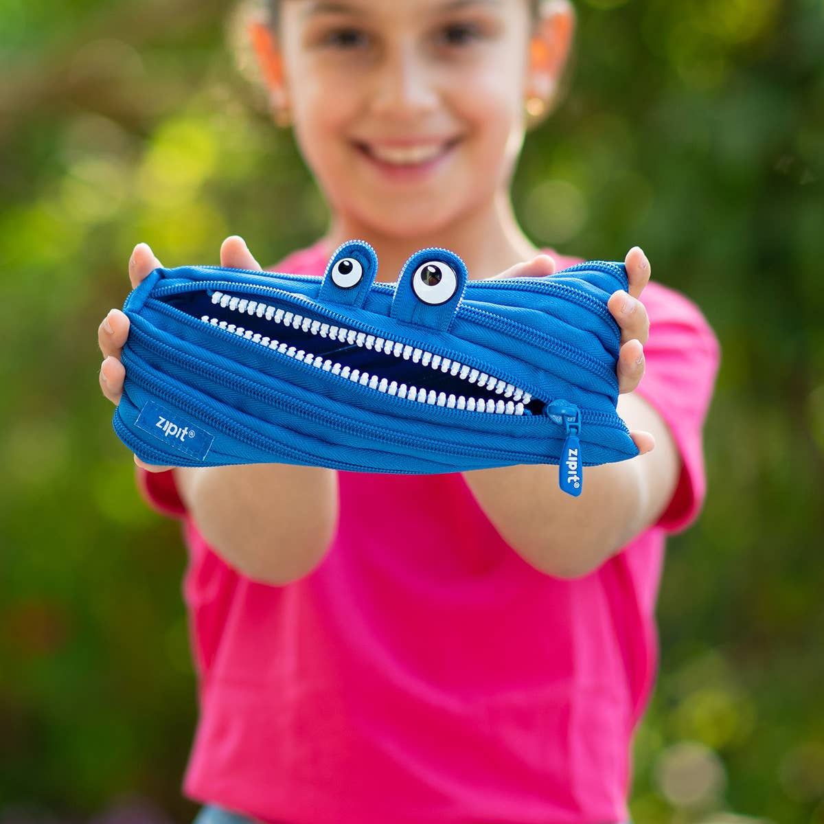 ZIPIT - ZIPIT Monster Pencil Case, Blue