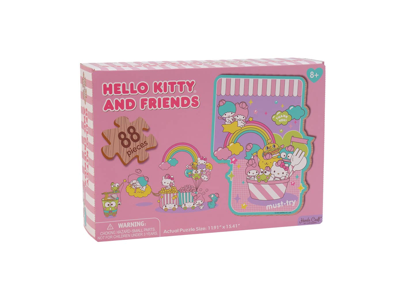 Hands Craft - Hello Kitty Wooden Jigsaw Puzzle: Sanrio