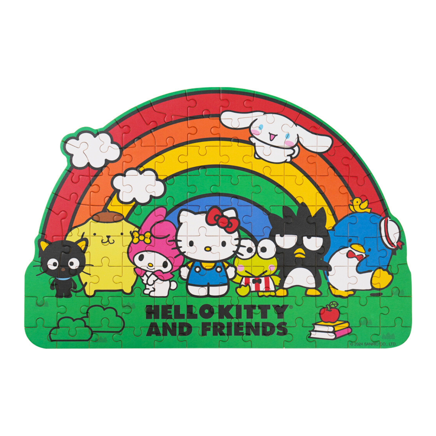 Hands Craft - Hello Kitty Wooden Jigsaw Puzzle: Hello Kitty Rainbow