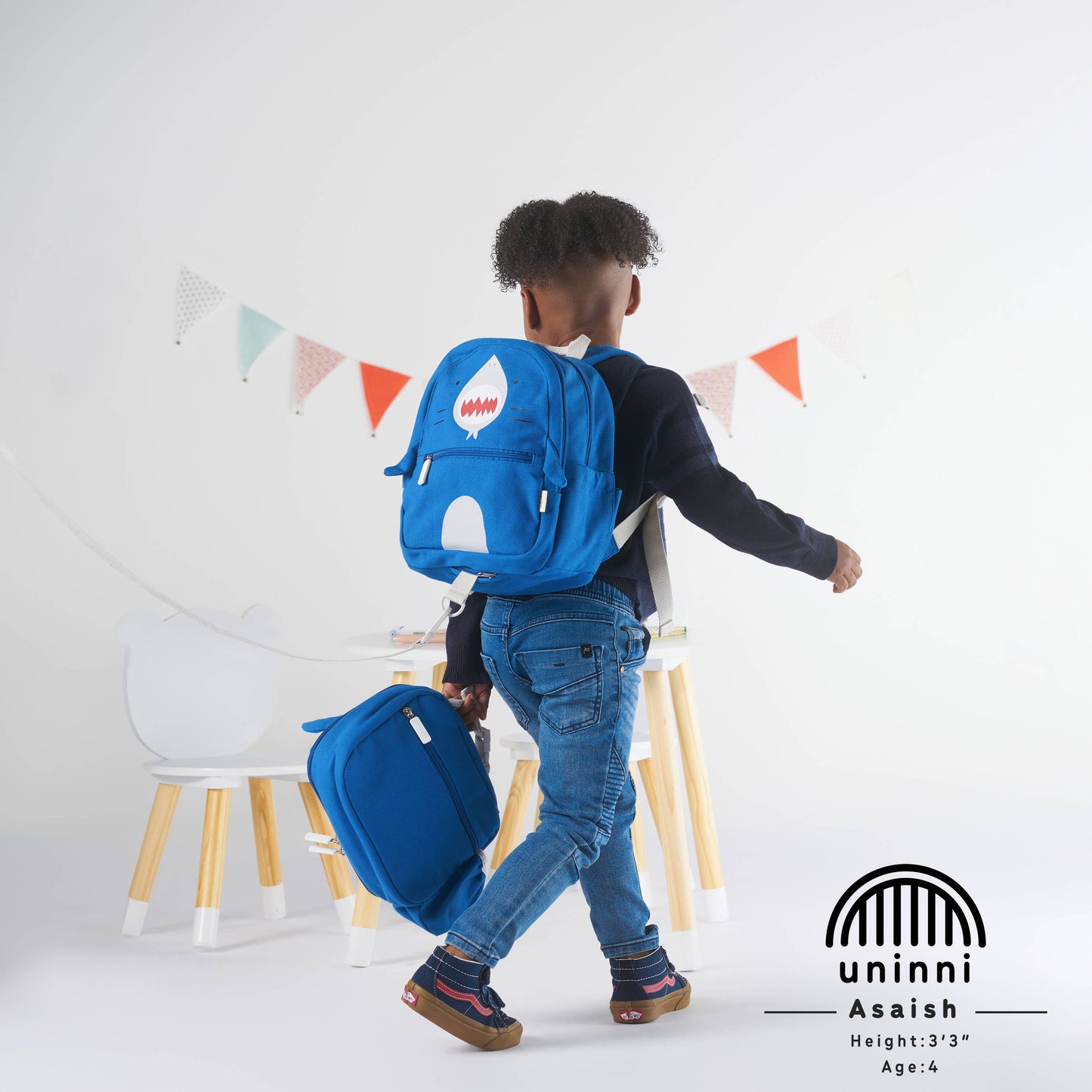 Uninni - Toddler Backpack - Shark