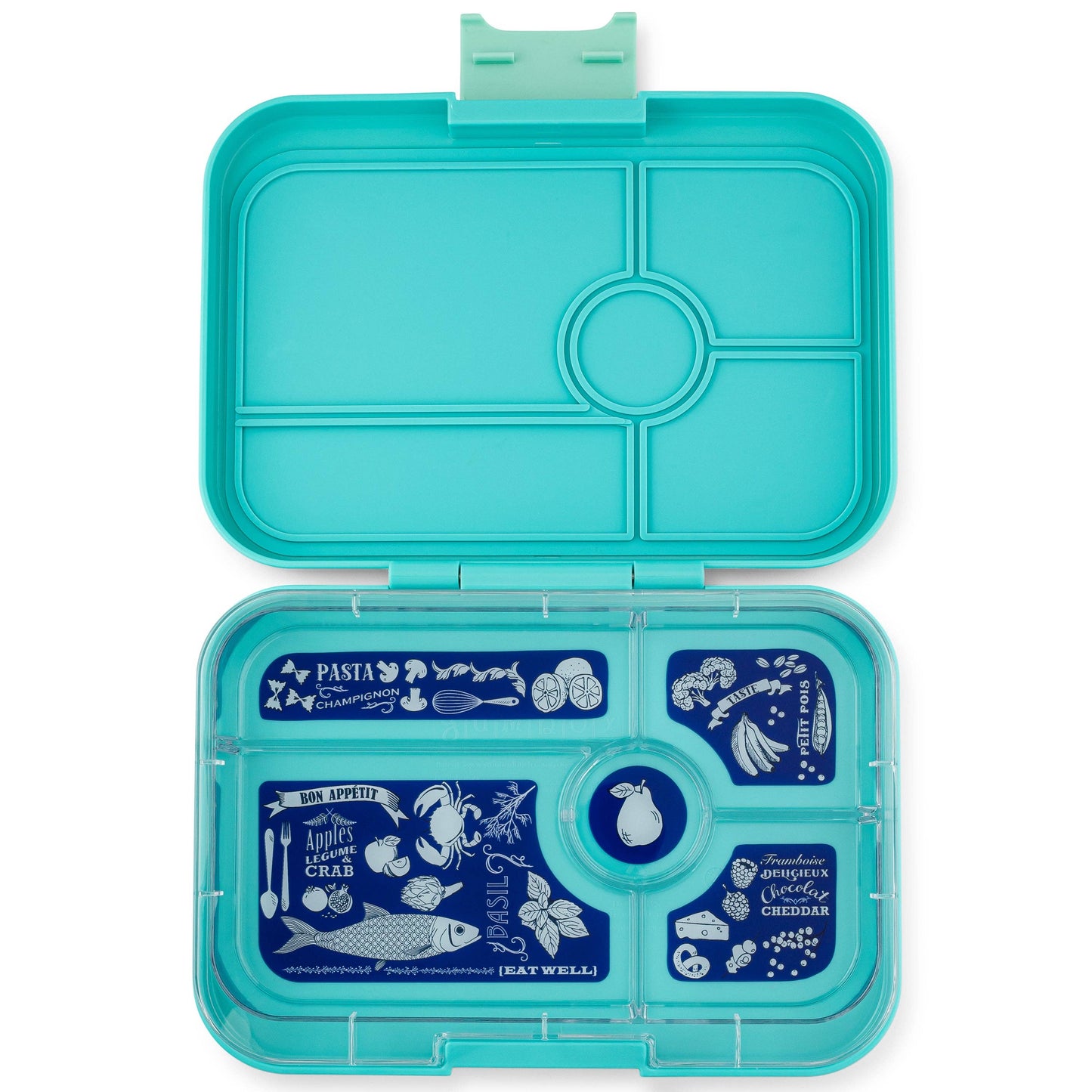 Yumbox - Leakproof Tapas Bento Box (Antibes Blue) - 5 Compartment