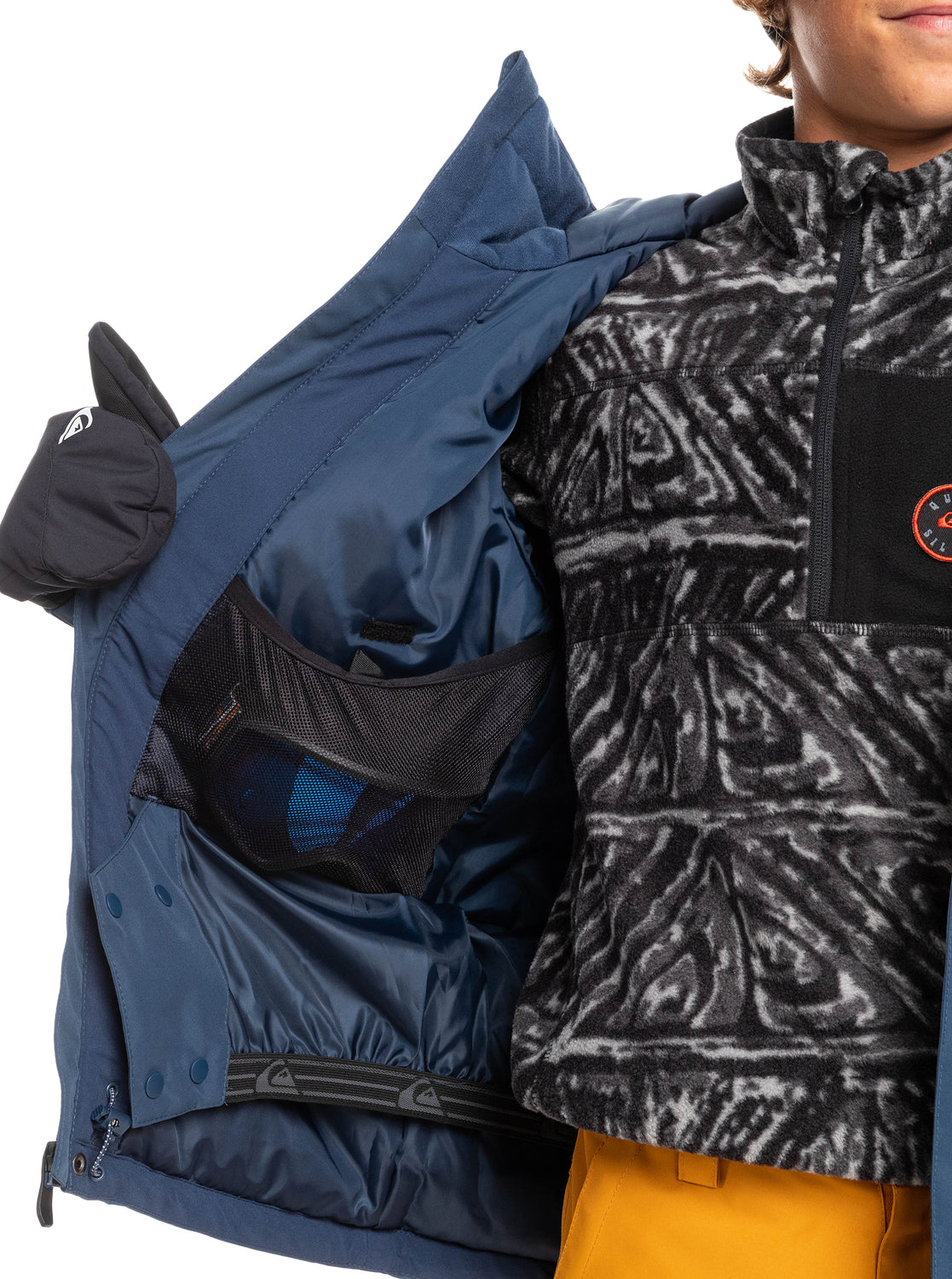 Quiksilver Winter Jacket Mission Printed Block