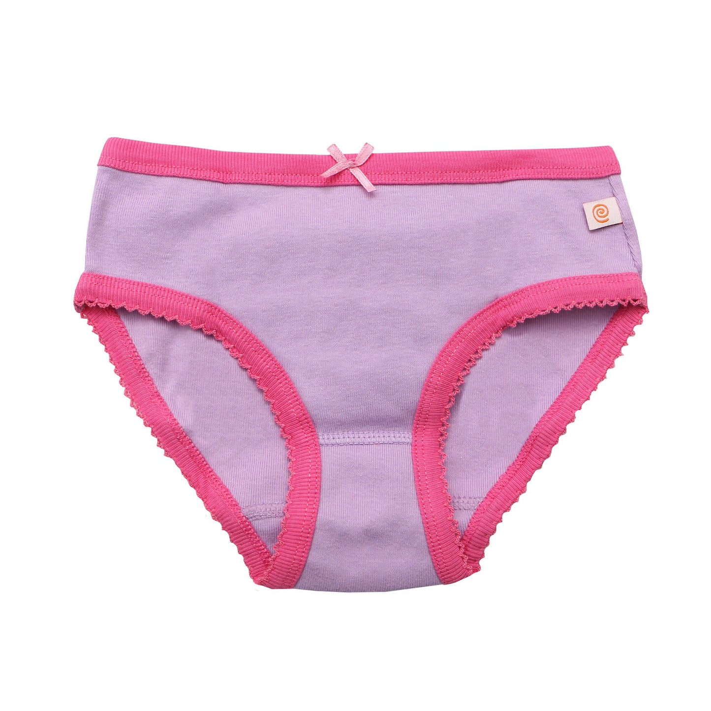 Kids Organic Briefs - 7Pc Set - Days Of The Week 5-6 Years