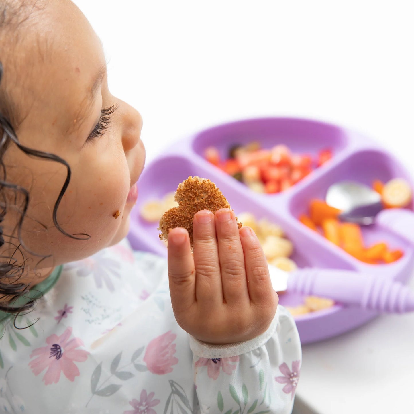 Bumkins - Sleeved Bib - Floral