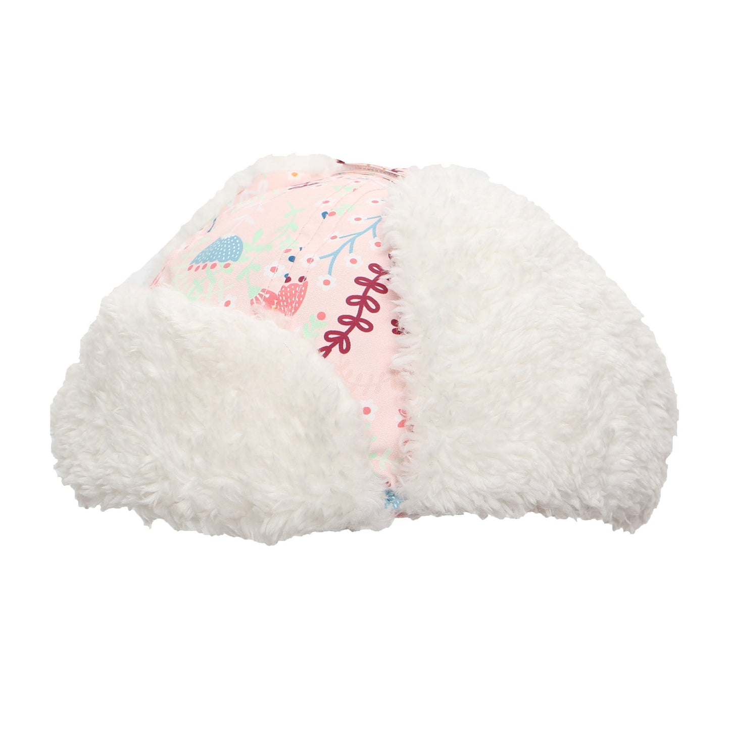 FLAP JACK KIDS - Water Repellent Trapper Hat - Floral Pink