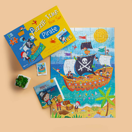 Robert Frederick  - Jigsaw & Book Set - Pirate