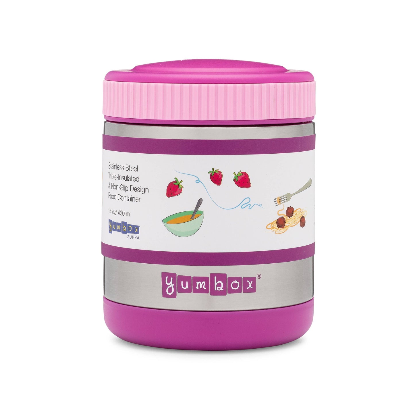 Yumbox - Thermal Food Jar for Hot Lunch - Zuppa with Spoon