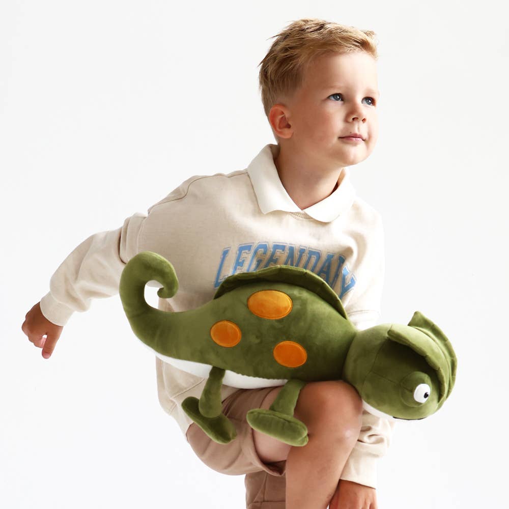 Orange Toys - Green Chameleon Plush 30cm