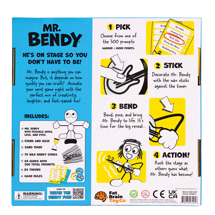 Fat Brain Toys - Mr. Bendy