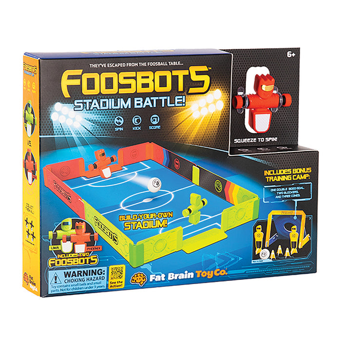 Fat Brain Toys - Foosbots Stadium Battle Set