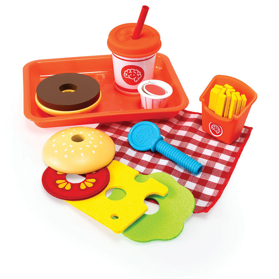 Fat Brain Toys - Pretendables Burger and Fries