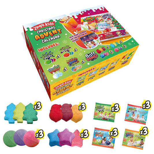 Zimpli Kids - Zimpli Kids Christmas Advent Calendar Bathtime Playtime Toys