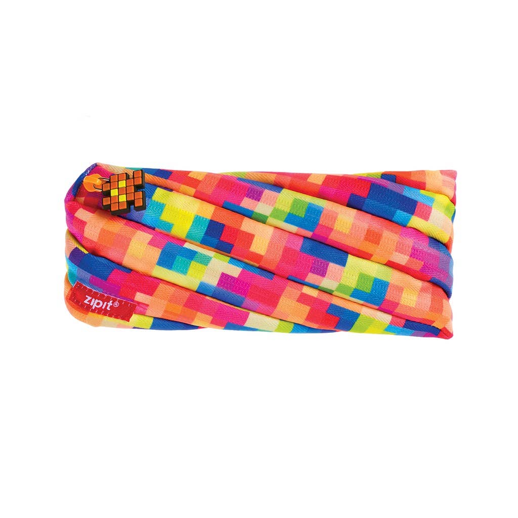 Zipit -  Pixel Pencil Case Pouch