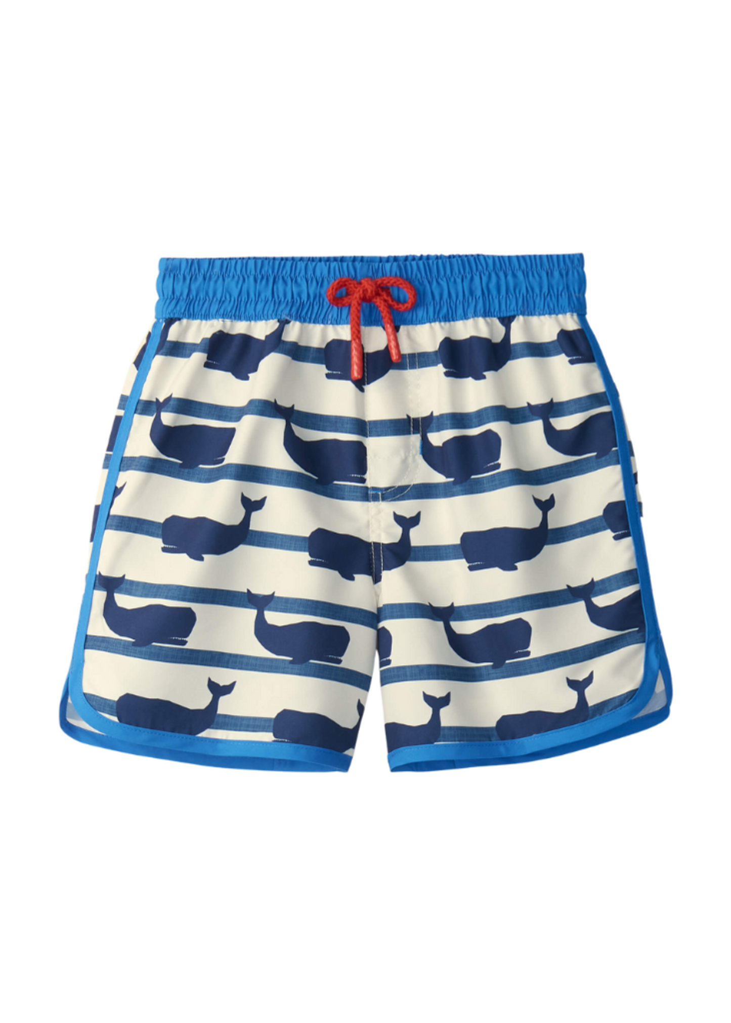 Hatley - Nautical Whale Swim Shorts - Cami Lace