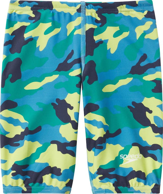 Speedo Boys Print Jammer Navigate