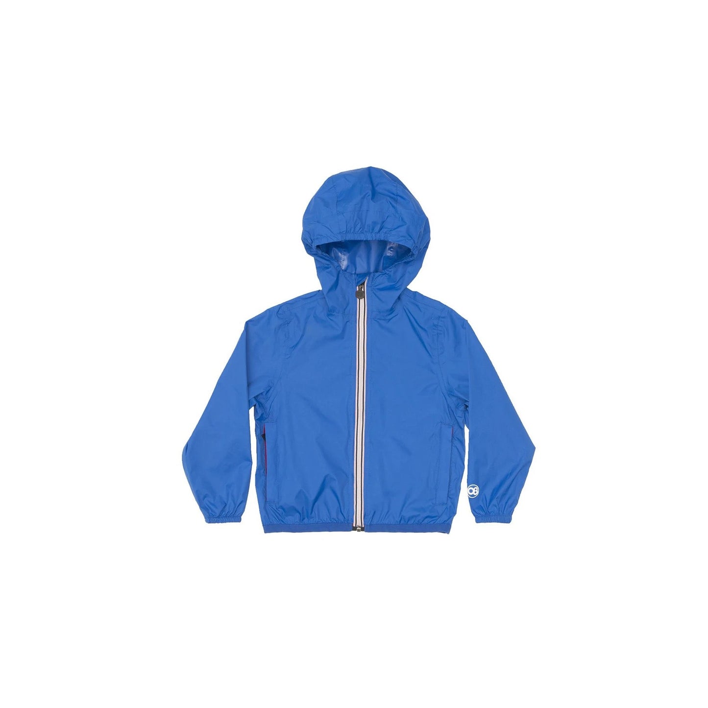 O8Lifestyle Kids Full Zip Front Jacket Royal Blue