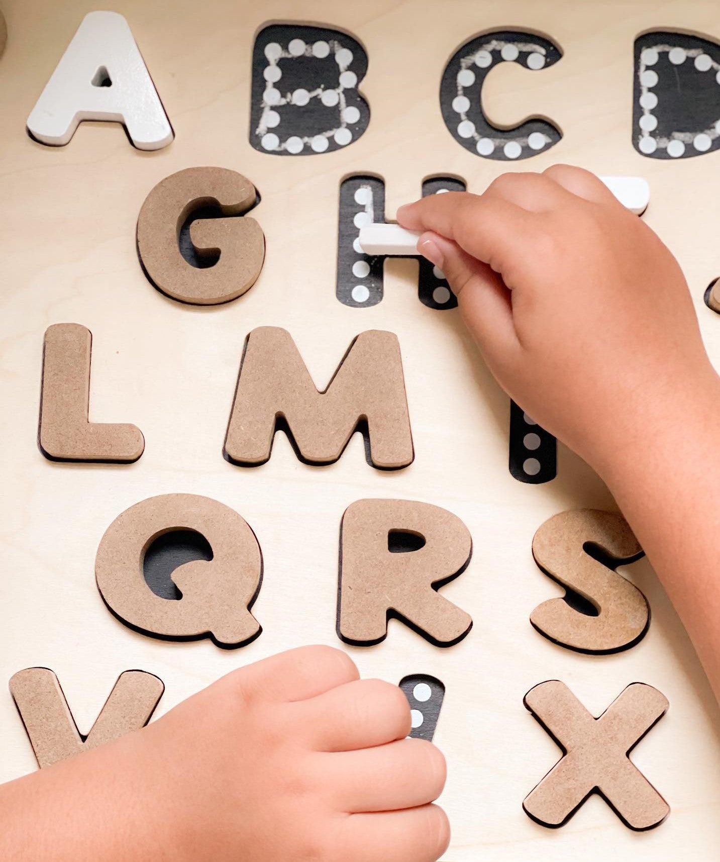 Creative Beginning - Letters Raised Puzzle Uppercase