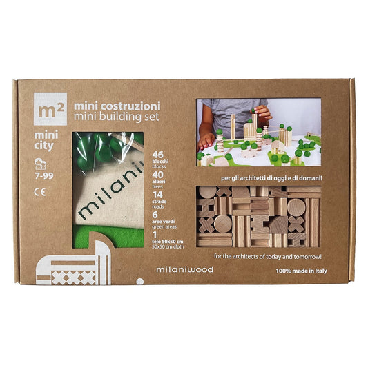 Milaniwood Building - Metro2 Mini City Building Set