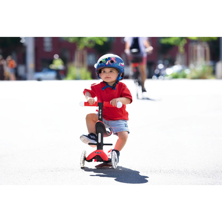 Micro Mini2Grow Magic LED Scooter - Red