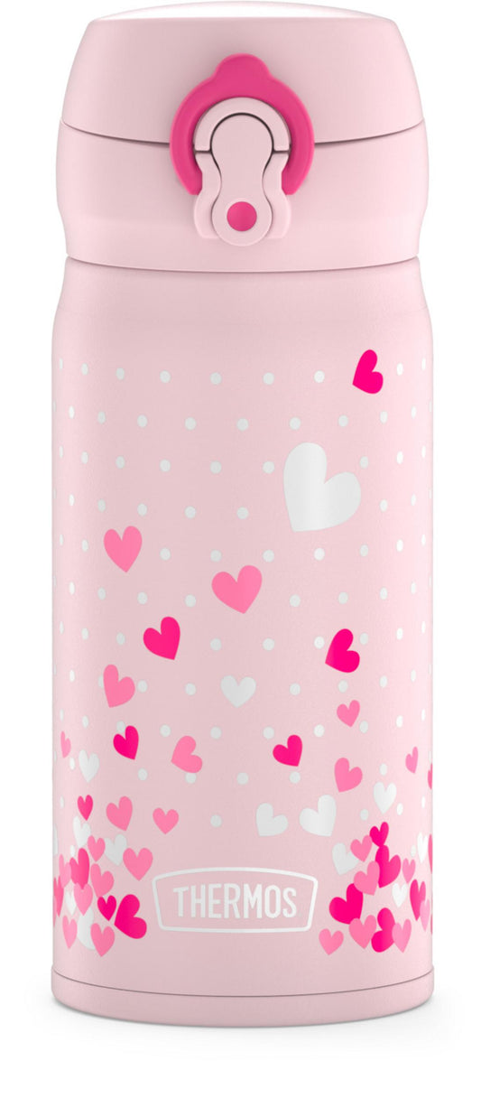 Thermos Stainless Steel Direct Drink Bottle - Hearts 355 ml