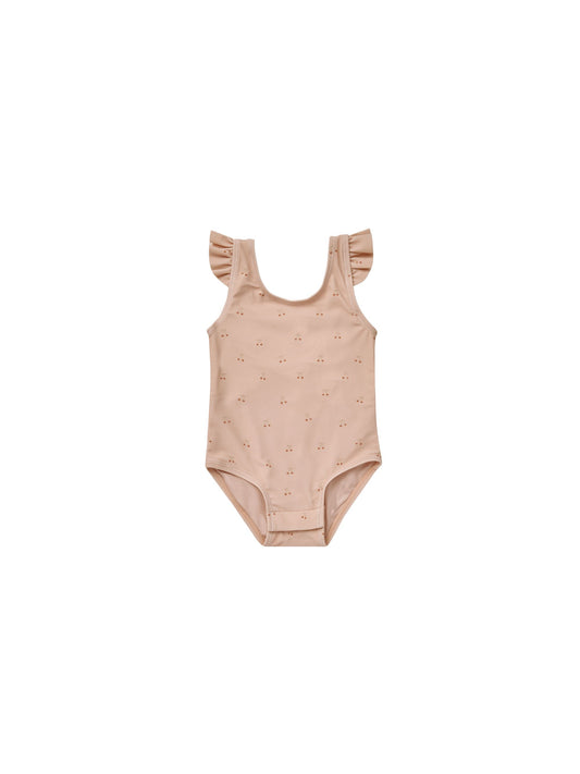 Quincy Mae Flutter One-Piece Swimsuit