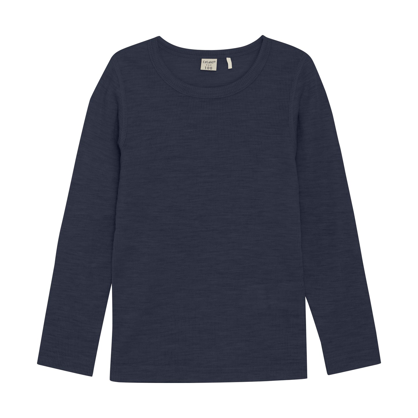 Celavi 100% Wool Long Sleeve Top