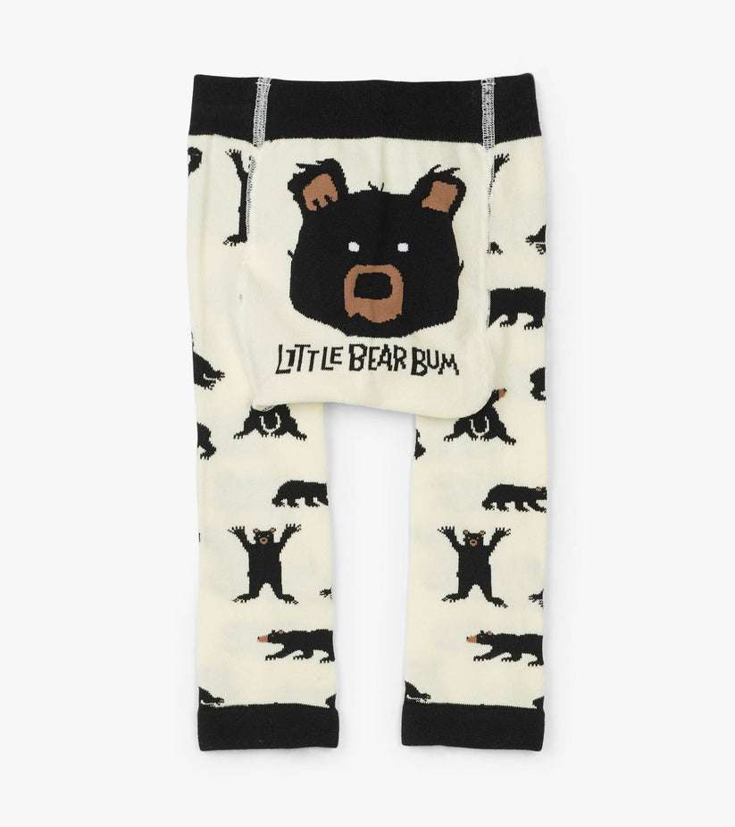 Little Blue House Bear Bum Baby Tights