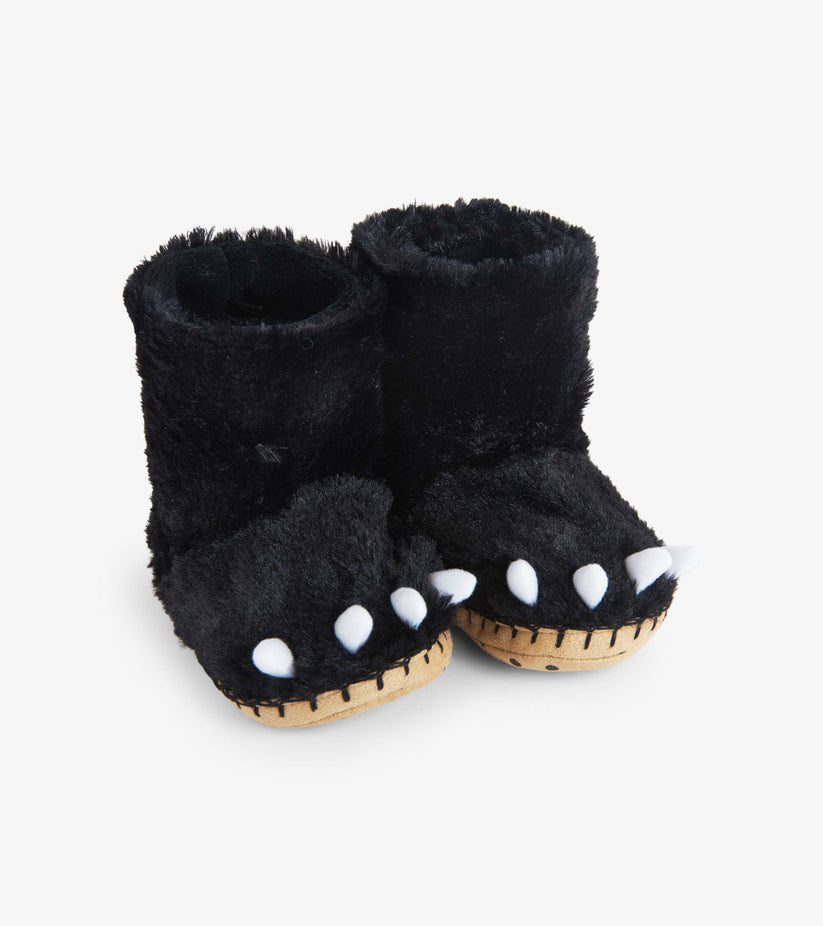 Little Blue House Kids Fuzzy Slouch Slippers